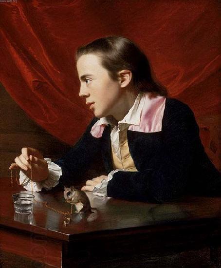 John Singleton Copley The Boy with the Squirrel China oil painting art